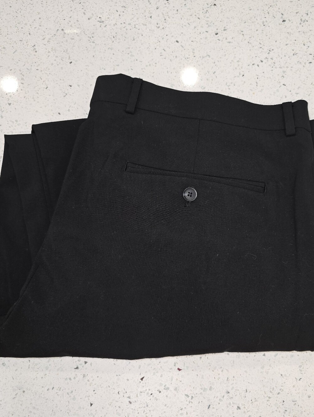JF J. Ferrar Classic Slacks Pants Black Men's 38x32